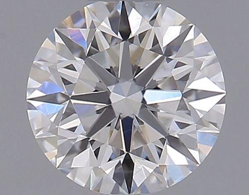 0.5 carat F-VVS2 Excellent cut Natūralus Round Deimantas (1)