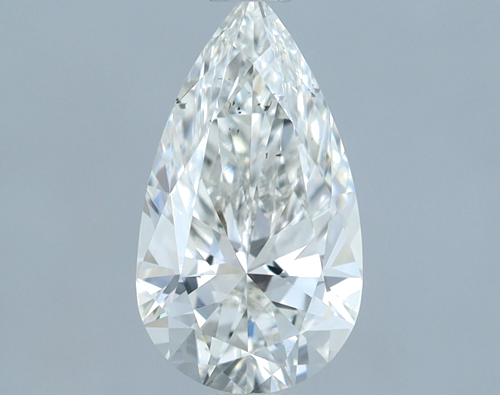 1.04 carat I-SI1 Natūralus Pear Deimantas (1)