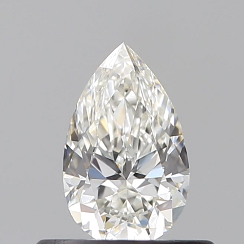 0.43 carat H-VVS1 Natūralus Pear Deimantas (1)