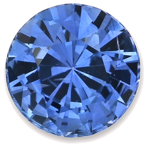 0.64 carat BLUE Round Safyras (1)