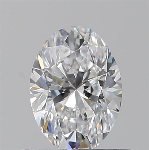 0.7 carat D-VS2 Natūralus Oval Deimantas (1)