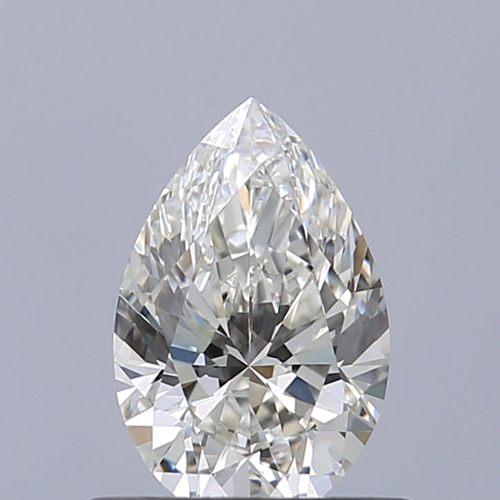 0.53 carat I-VS2 Natūralus Pear Deimantas (1)