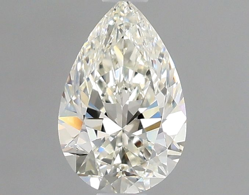 0.53 carat J-VVS1 Natūralus Pear Deimantas (1)