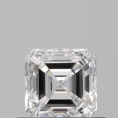 0.53 carat E-VVS2 Natūralus Asscher Deimantas (1)
