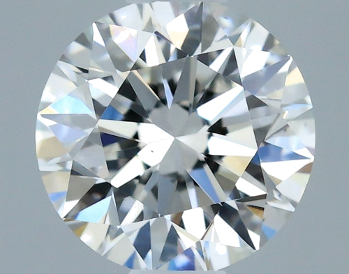 0.53 carat F-VS1 Excellent cut Natūralus Round Deimantas (1)