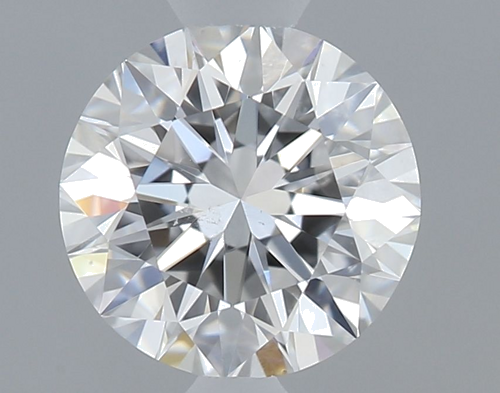0.59 carat E-SI1 Excellent cut Natūralus Round Deimantas (1)