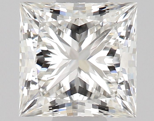 0.54 carat G-VVS2 Natūralus Princess Deimantas (1)