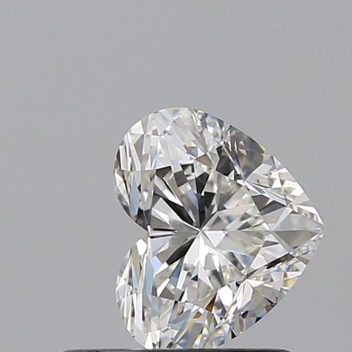 0.7 carat H-VS1 Natūralus Heart Deimantas (1)
