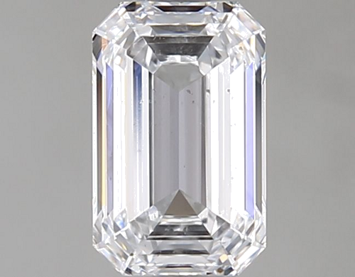 0.52 carat D-SI1 Natūralus Emerald Deimantas (1)