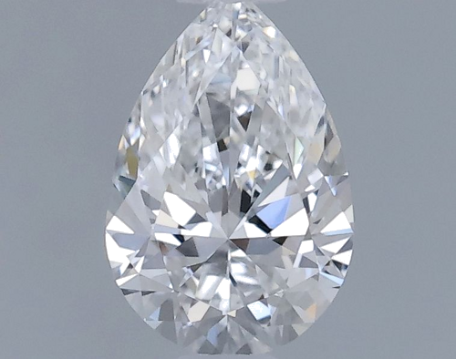 0.32 carat E-VVS1 Natūralus Pear Deimantas (1)