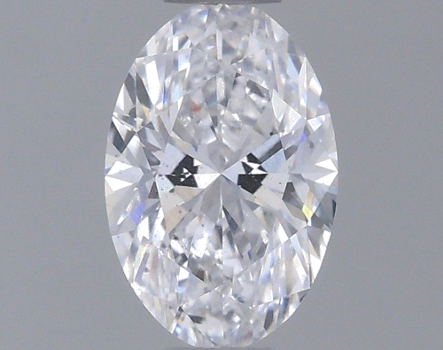 0.4 carat D-SI1 Natūralus Oval Deimantas (1)