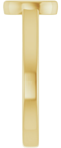Sužadėtuvių Žiedas „Bezel-Set Solitaire“ 14k yellow gold Oval 8mm x 6mm (4)