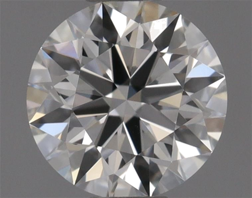 0.44 carat H-VS1 Excellent cut Natūralus Round Deimantas (1)