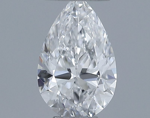 0.4 carat D-VS1 Natūralus Pear Deimantas (1)