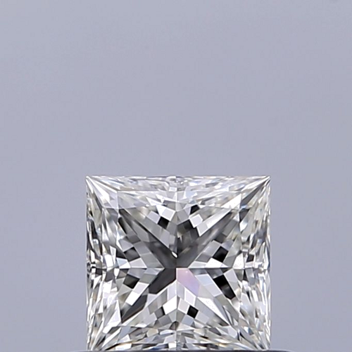 0.43 carat H-VVS1 Natūralus Princess Deimantas (1)