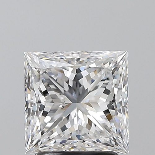 2.01 carat D-SI1 Natūralus Princess Deimantas (1)