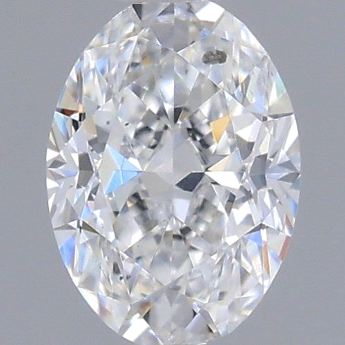 0.3 carat D-SI2 Natūralus Oval Deimantas (1)
