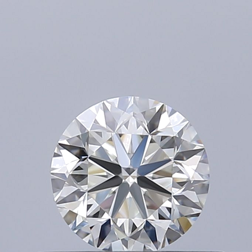 0.5 carat H-VVS1 GD cut Natūralus Round Deimantas (1)