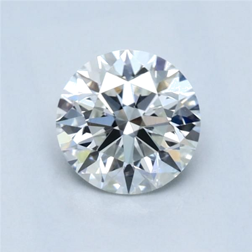 0.45 carat H-VVS2 Excellent cut Natūralus Round Deimantas (1)