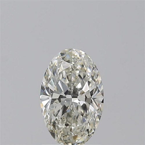 1.04 carat I-SI1 Natūralus Oval Deimantas (1)