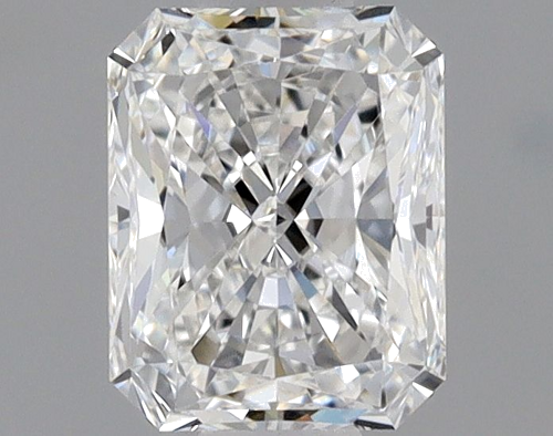 0.51 carat E-VVS1 Natūralus Radiant Deimantas (1)