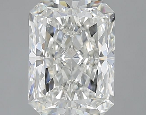 2.01 carat H-SI1 Natūralus Radiant Deimantas (1)