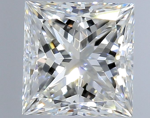 0.5 carat G-IF Natūralus Princess Deimantas (1)