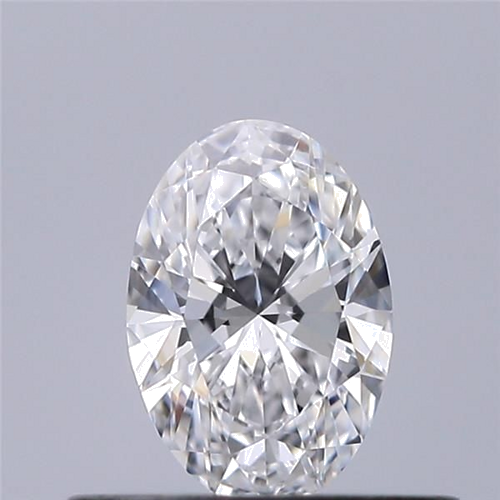 0.36 carat D-VVS1 Natūralus Oval Deimantas (1)