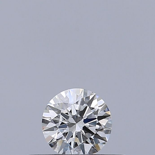 0.19 carat F-VVS1 Excellent cut Natūralus Round Deimantas (1)