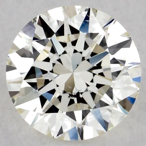 0.32 carat K-SI1 Very Good cut Natūralus Round Deimantas (1)