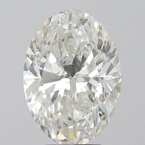 4.01 carat I-SI2 Natūralus Oval Deimantas (1)