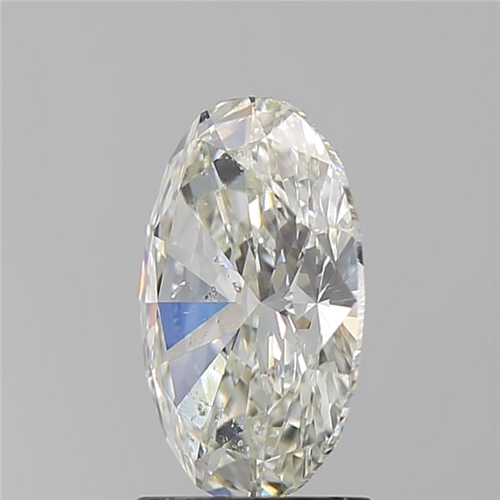 2.05 carat I-SI1 Natūralus Oval Deimantas (1)