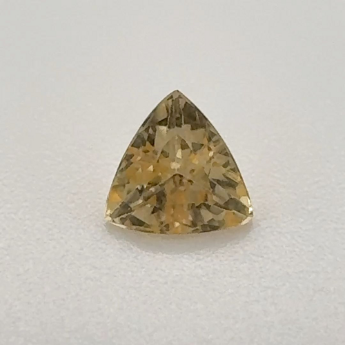 0.485 carat YELLOW Trilliant Topaz (1)