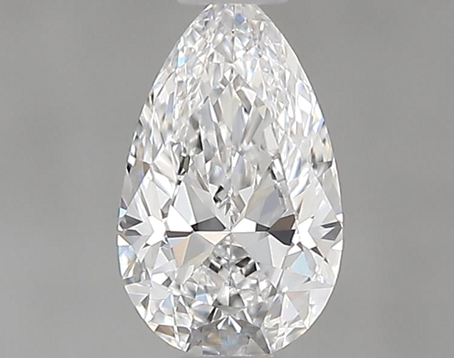 0.41 carat E-VVS2 Natūralus Pear Deimantas (1)