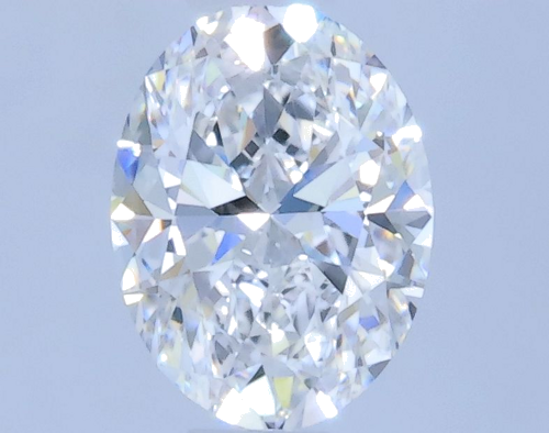 0.52 carat D-VVS1 Natūralus Oval Deimantas (1)