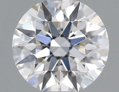 0.45 carat F-VVS1 Excellent cut Natūralus Round Deimantas (1)