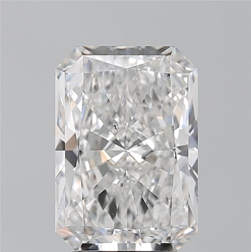 4.05 carat F-SI1 Natūralus Radiant Deimantas (1)