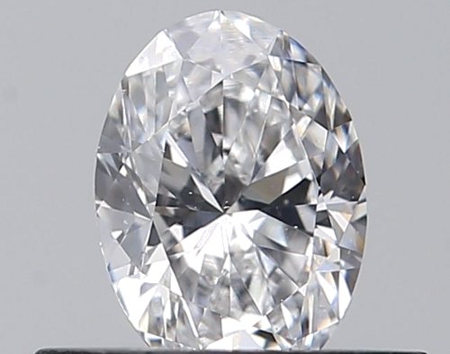 0.4 carat D-VS2 Natūralus Oval Deimantas (1)