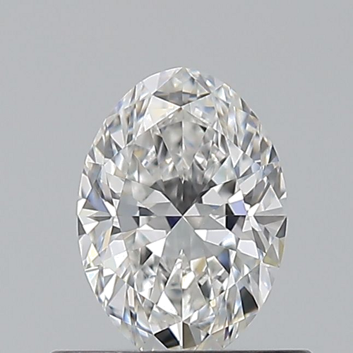 0.56 carat F-VVS2 Natūralus Oval Deimantas (1)
