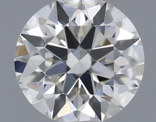 0.27 carat J-VVS2 Excellent cut Natūralus Round Deimantas (1)