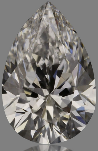 0.3 carat G-SI1 Natūralus Pear Deimantas (1)