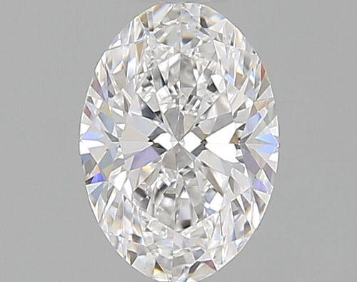 0.37 carat D-VVS1 Natūralus Oval Deimantas (1)