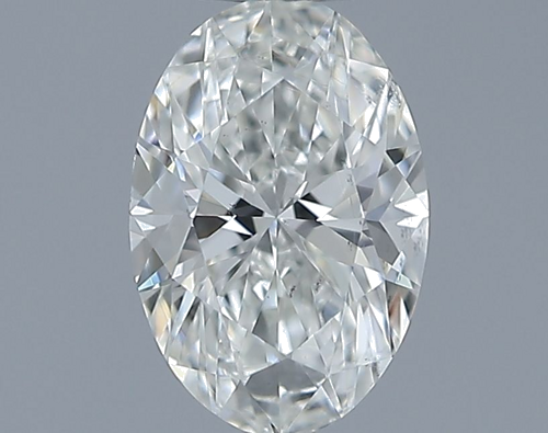 0.41 carat I-SI1 Natūralus Oval Deimantas (1)