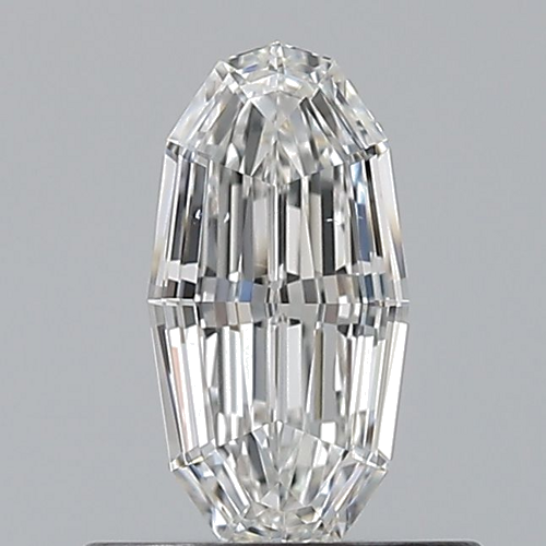 0.51 carat F-VS2 Natūralus Oval Deimantas (1)