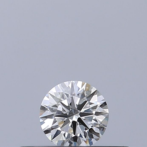0.18 carat D-VVS1 Excellent cut Natūralus Round Deimantas (1)