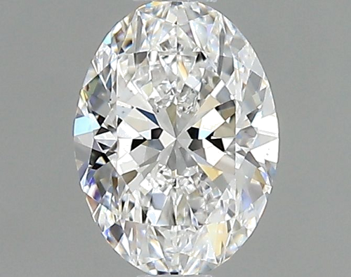 0.5 carat D-VS1 Natūralus Oval Deimantas (1)