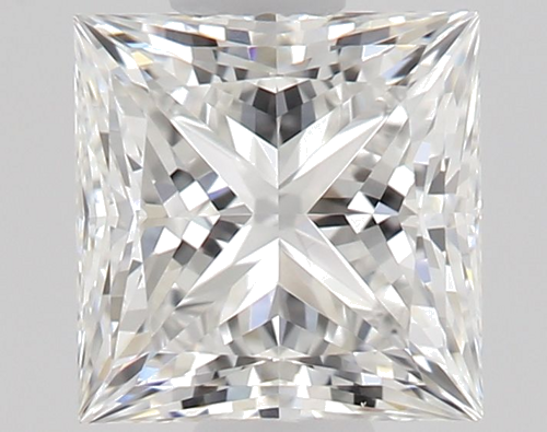 0.53 carat F-VS1 Natūralus Princess Deimantas (1)