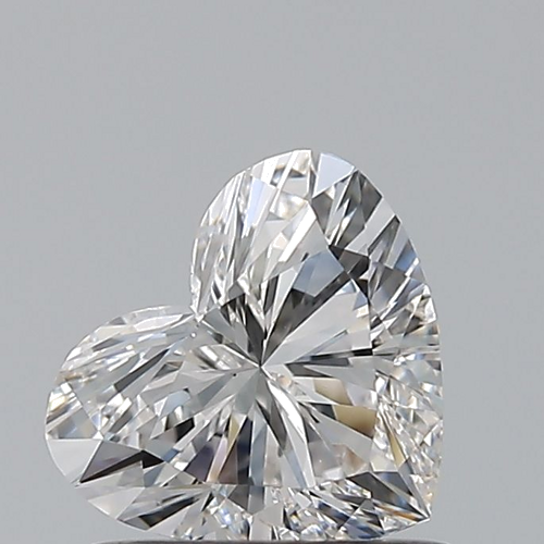 0.69 carat G-VS1 Natūralus Heart Deimantas (1)