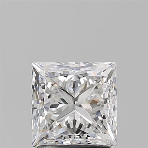 1.6 carat F-VVS2 Natūralus Princess Deimantas (1)