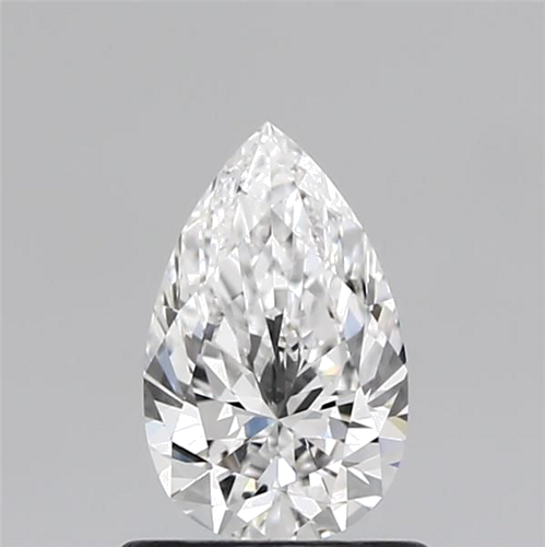 0.72 carat E-VVS2 Natūralus Pear Deimantas (1)